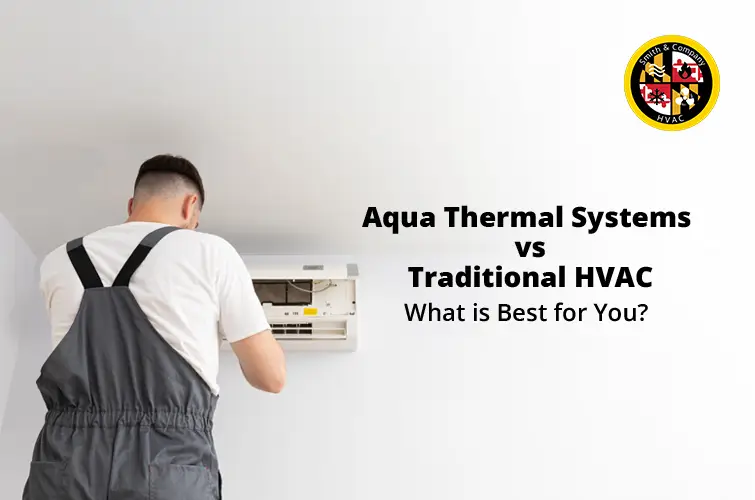 Comparison of Aqua Thermal Systems and traditional HVAC for home heating.